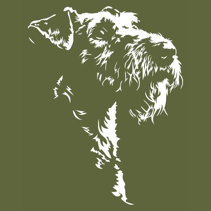 Airedale Terrier Silhouette Hunde Hund Wilsigns