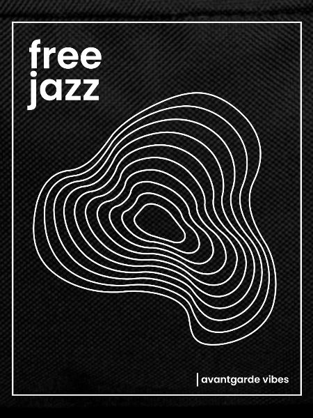 Free Jazz Echoes Poster design
