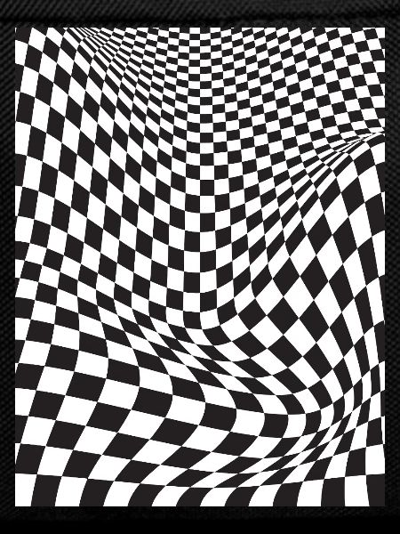 Warped Checkered Illusion