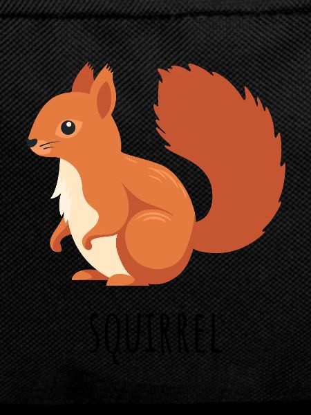 Kastanienrot Eichhörnchen