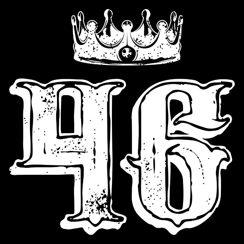46 Number crown