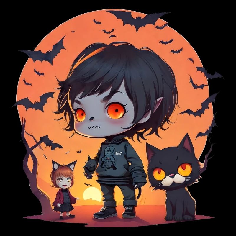 Sunset with Witchy Duo