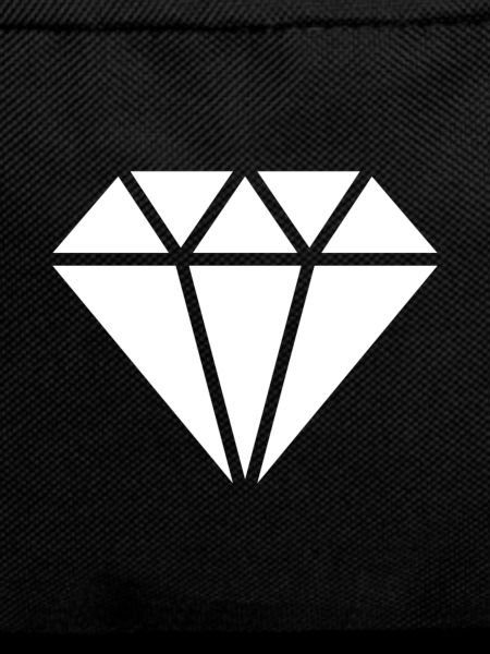 White diamond patterned design