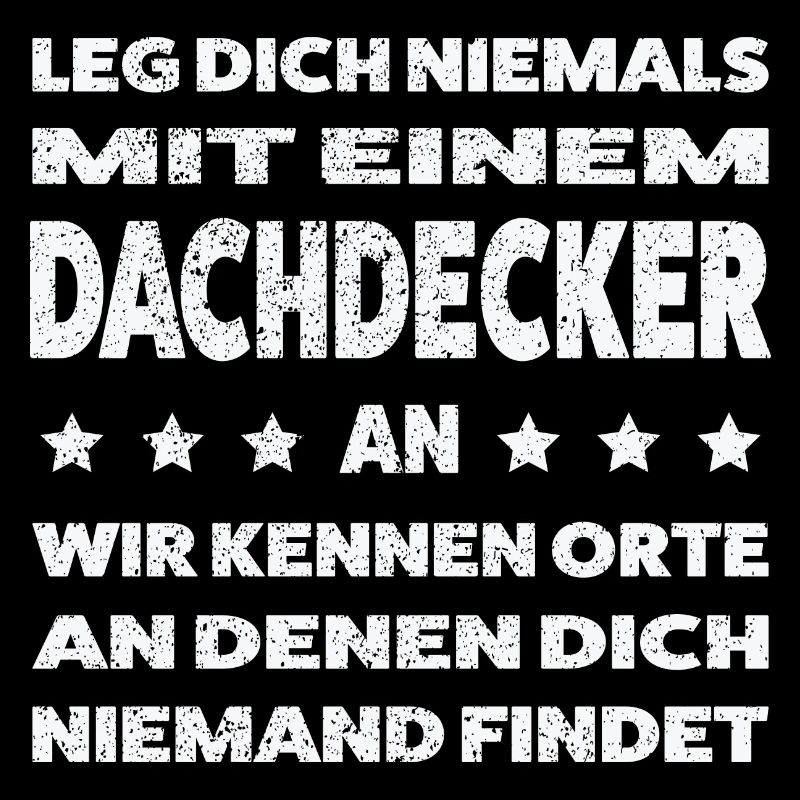 Dachdecker Beruf Dachdeckerei Geschenk