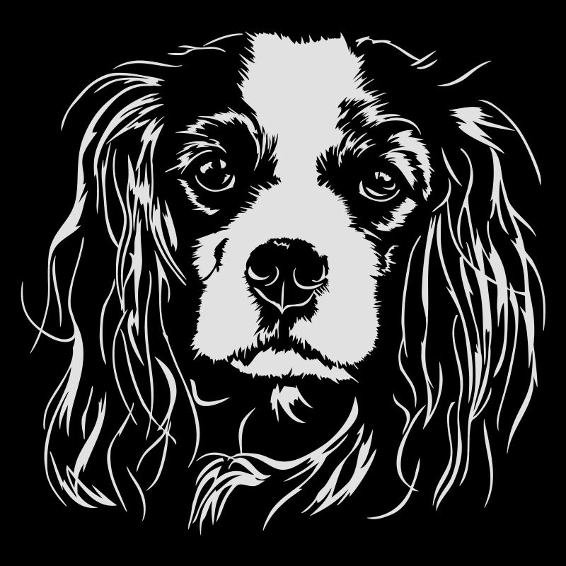CAVALIER KING CHARLES SPANIEL Portrait Wilsigns