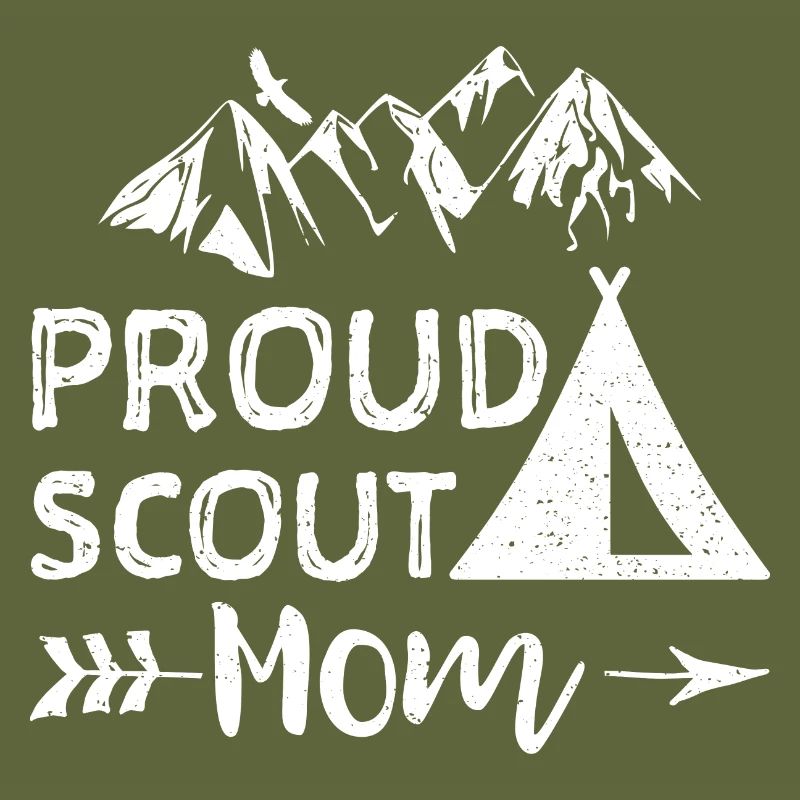 Fier Scout Mom - mère