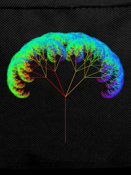 Fraktal #35 fraktaler Baum