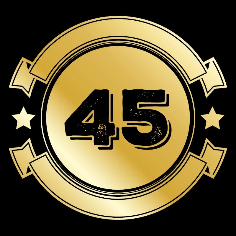 45 Gold Emblem