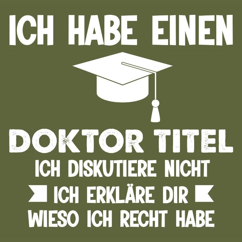 Doktor PHD Doktortitel Geschenk