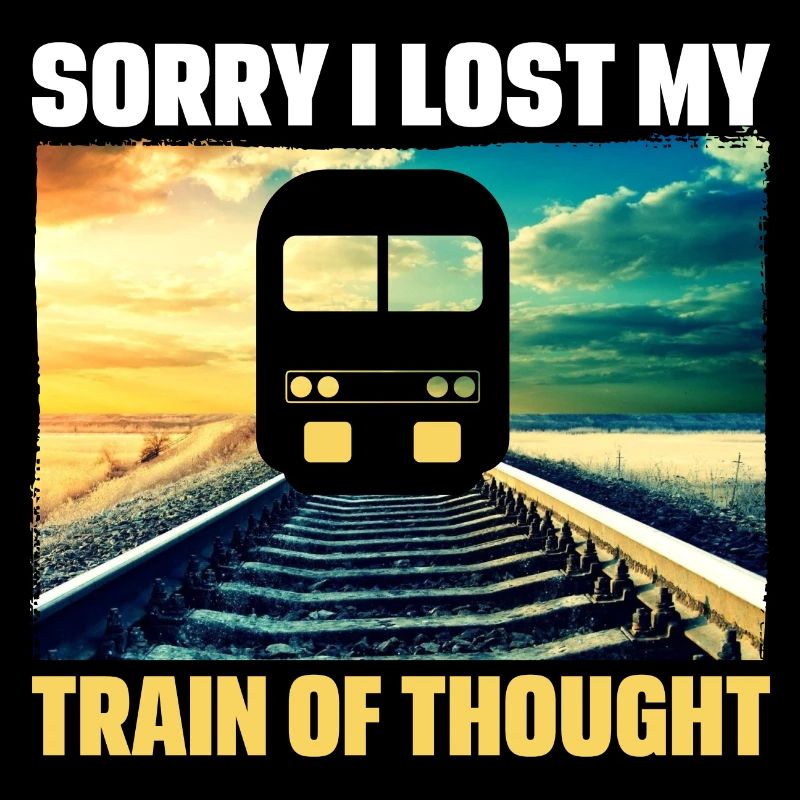 Train driver locomotive track Funny gift idea