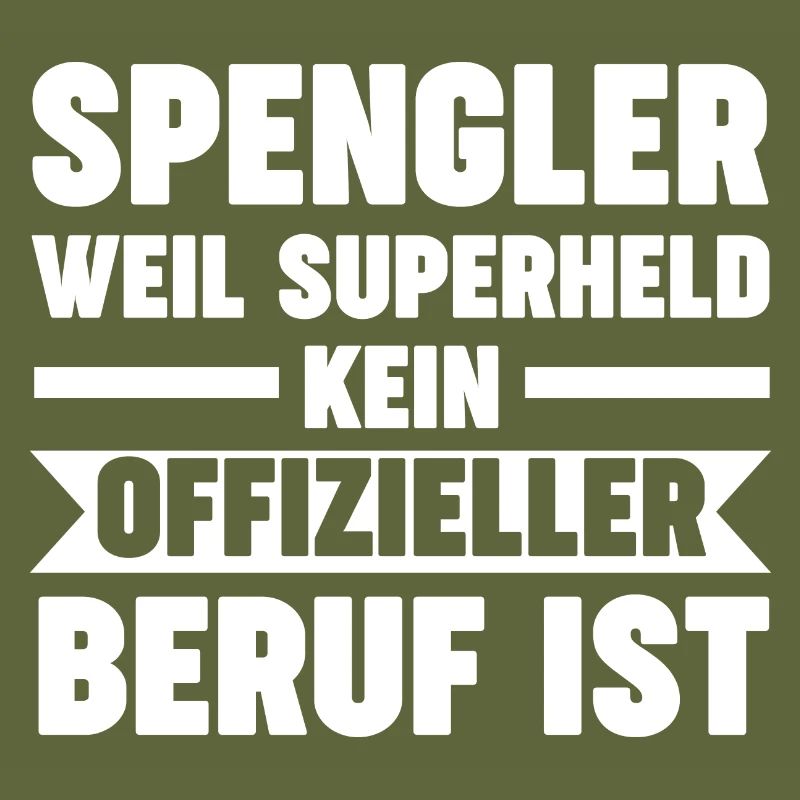 Spengler Beruf Blechner Geschenk