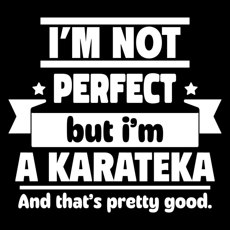 Nicht perfekt, aber ein Karateka, das reicht
