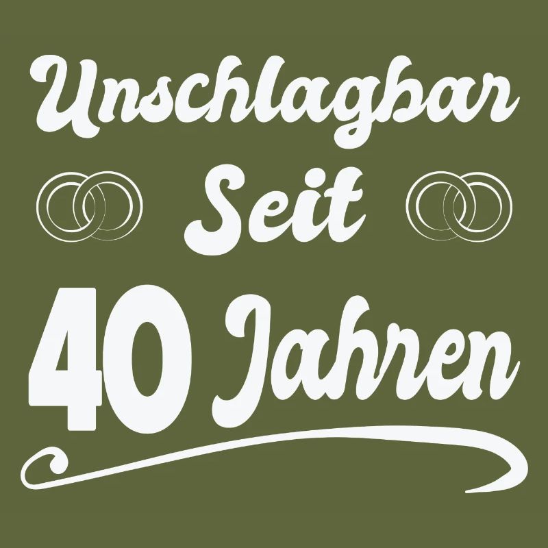 40 Jahre Ehe Ehepaar Rubinhochzeit Geschenk