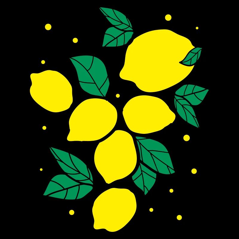 Fresh lemon fruits