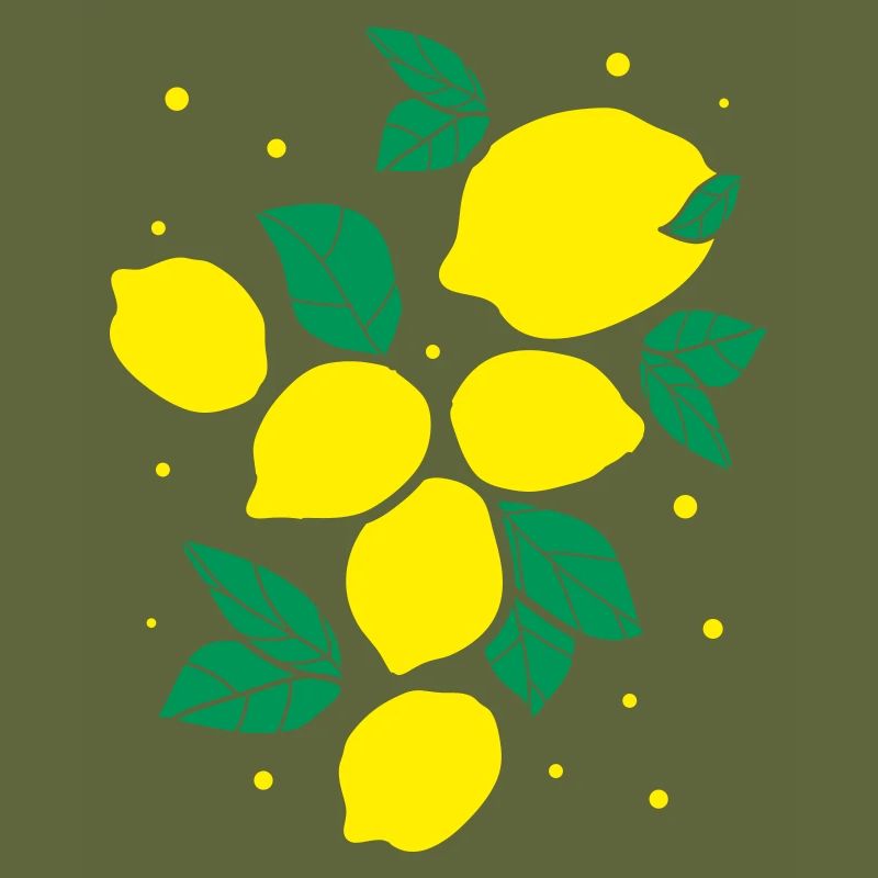 Fresh lemon fruits