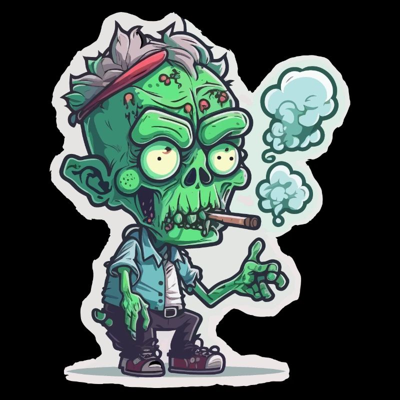 Pause fumée zombie