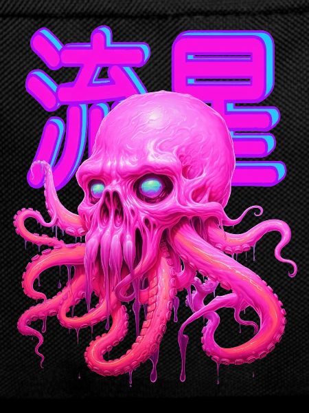 PINK OCTOPUS SCULL!