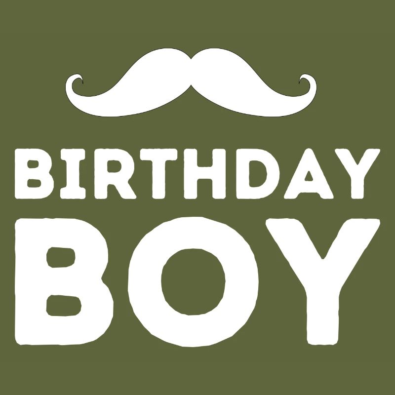 Birthday Boy Junge Bart Geschenk