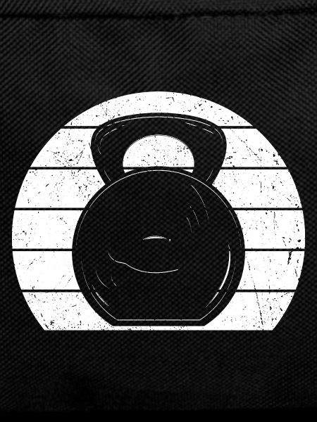 Powerlifting Bodybuilder Bells Retro