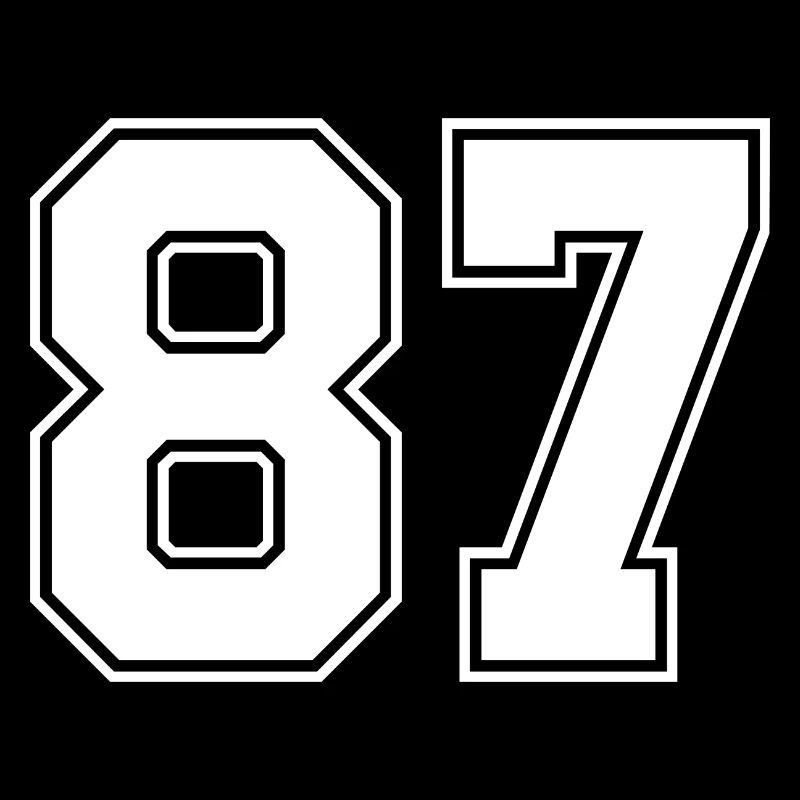 Maillot numéro 87