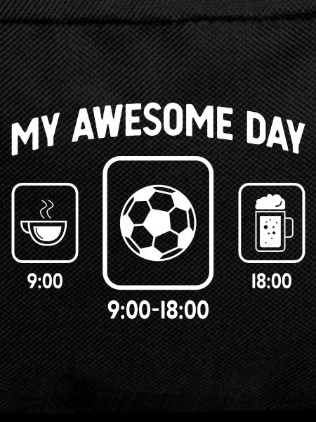 My great day - Beer - Football -