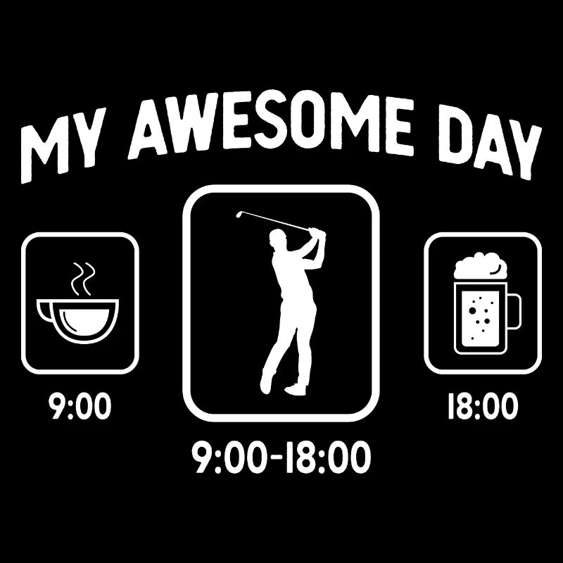 Ma grande journée - Bière - Golf -