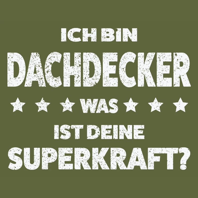 Dachdecker Beruf Dachdecken Geschenk