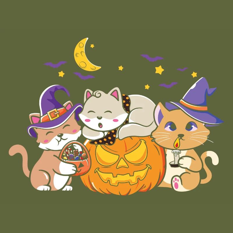 Halloween Cat Witch