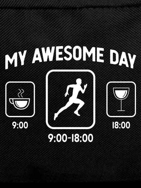 My Awesome Day - Wine - Running -