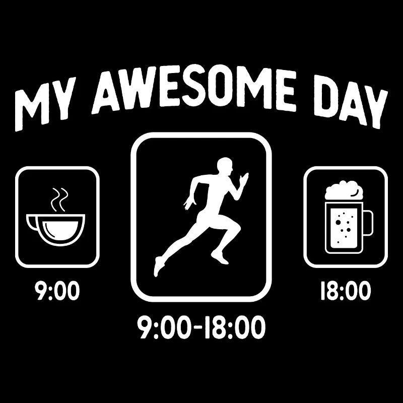 My Awesome Day - Bière - Course à pied -