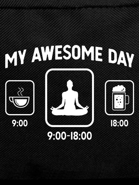My great day - Beer - Yoga -