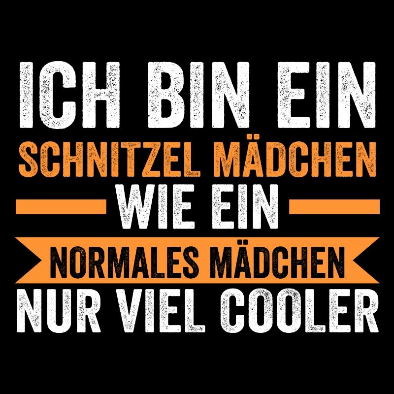 Schnitzel Mädchen Schnitzel Mädchen Geschenk