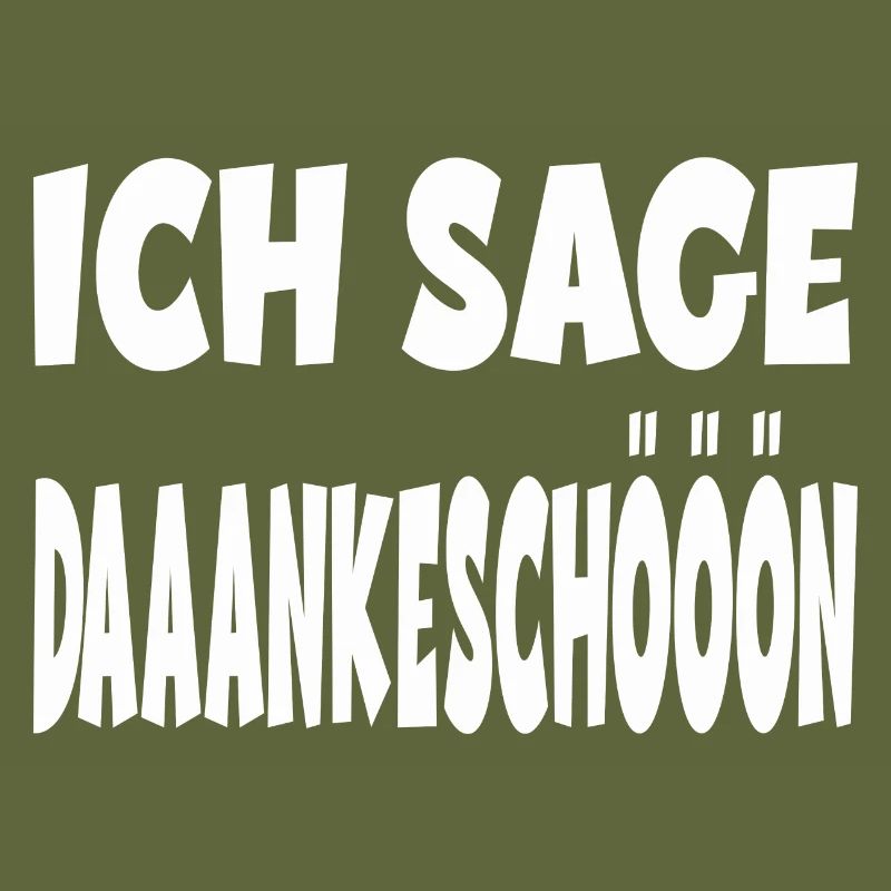 Ich sage Dankeschön für einen Kollege oder