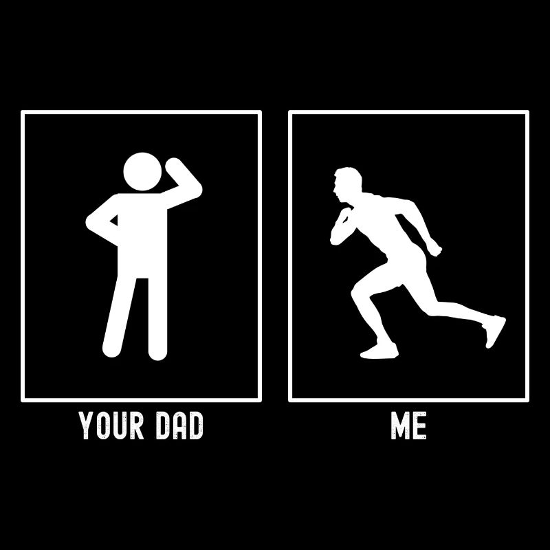 Ton père - Moi - Course professionnelle