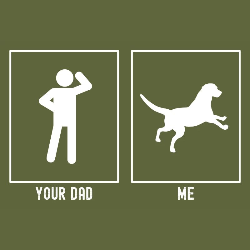Your daddy - me - playing dog