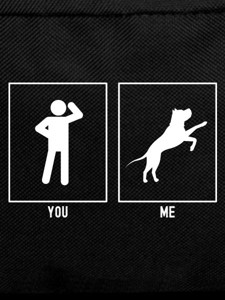 You - Me - Lifting Dog