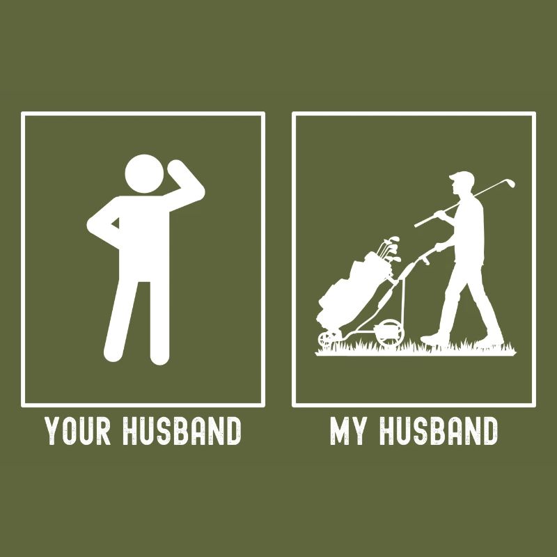 Ihr Ehemann - Mein Ehemann - Golftasche