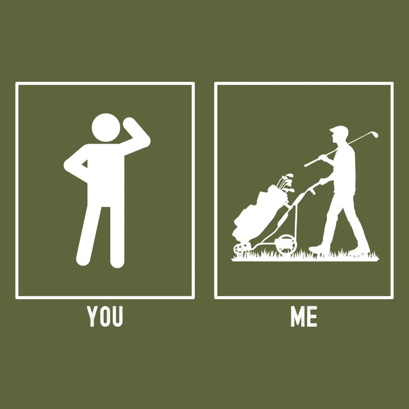 Sie - Ich - Golftasche