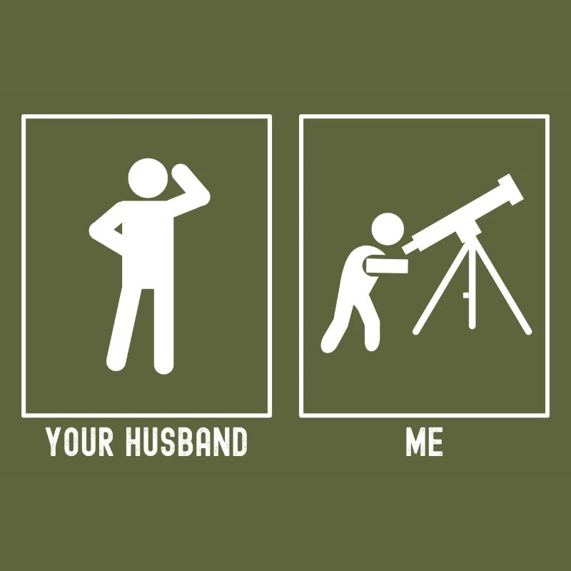 Ihr Ehemann - Ich - Astronomie Teleskop