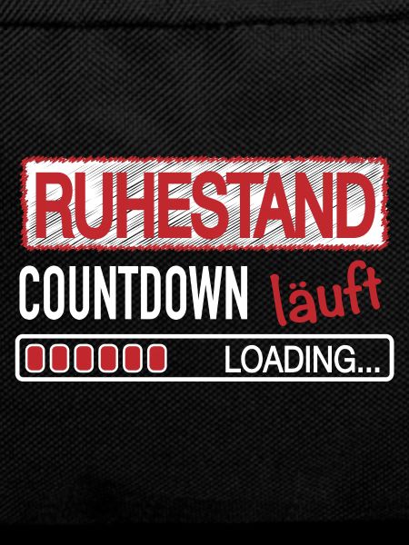 Ruhestand Rente Countdown