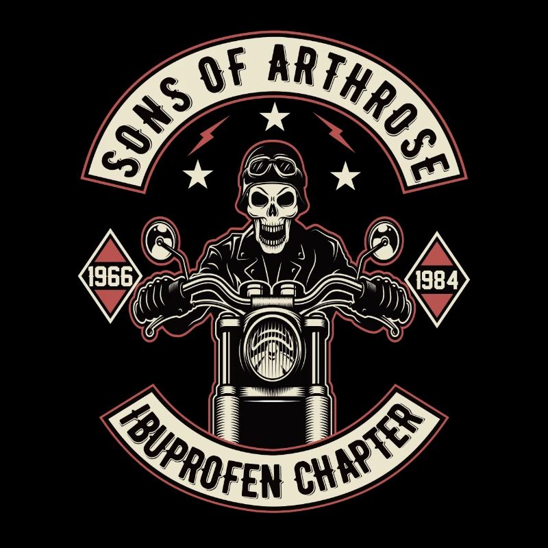 Sons Of Arthrosis Motorcycle Biker Motorcyclist