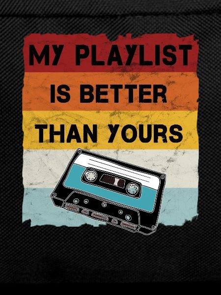 Retro Cassette Cool Musician