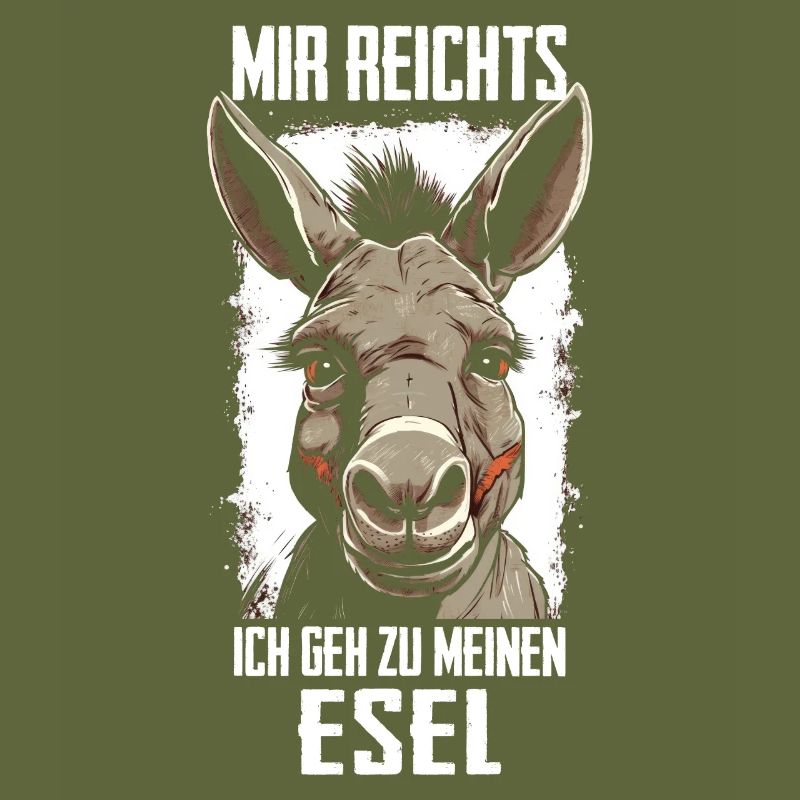 Esel Eselchen Maultier Muli