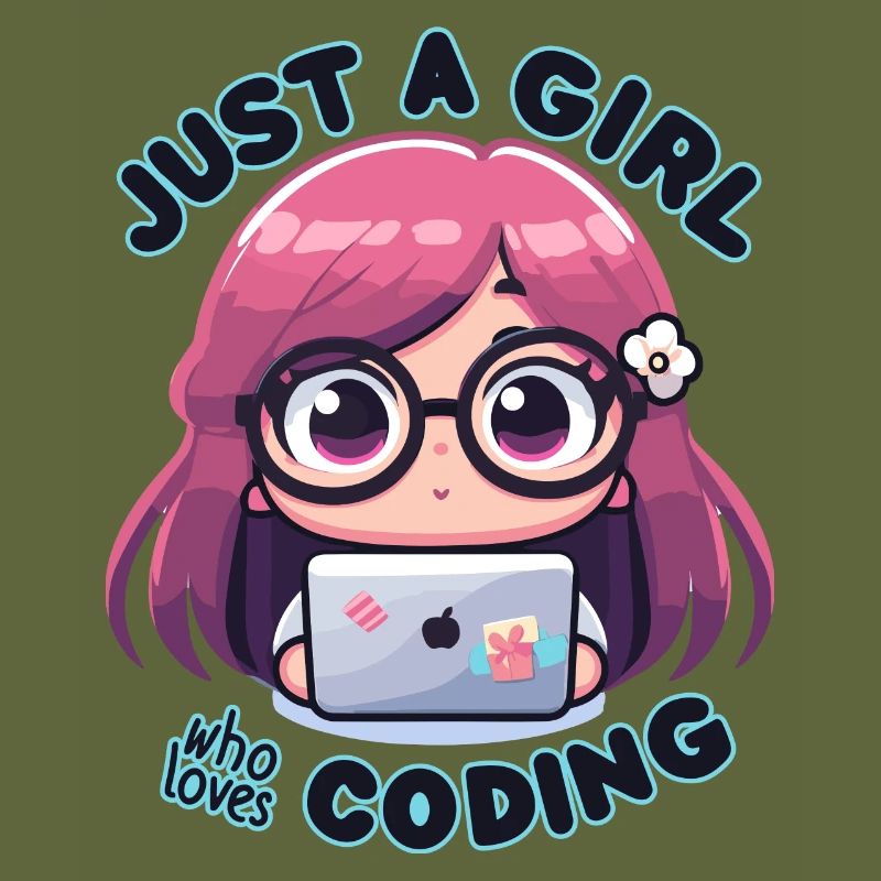 EINFACH EIN MÄDCHEN, DAS DAS PROGRAMMIEREN LIEBT