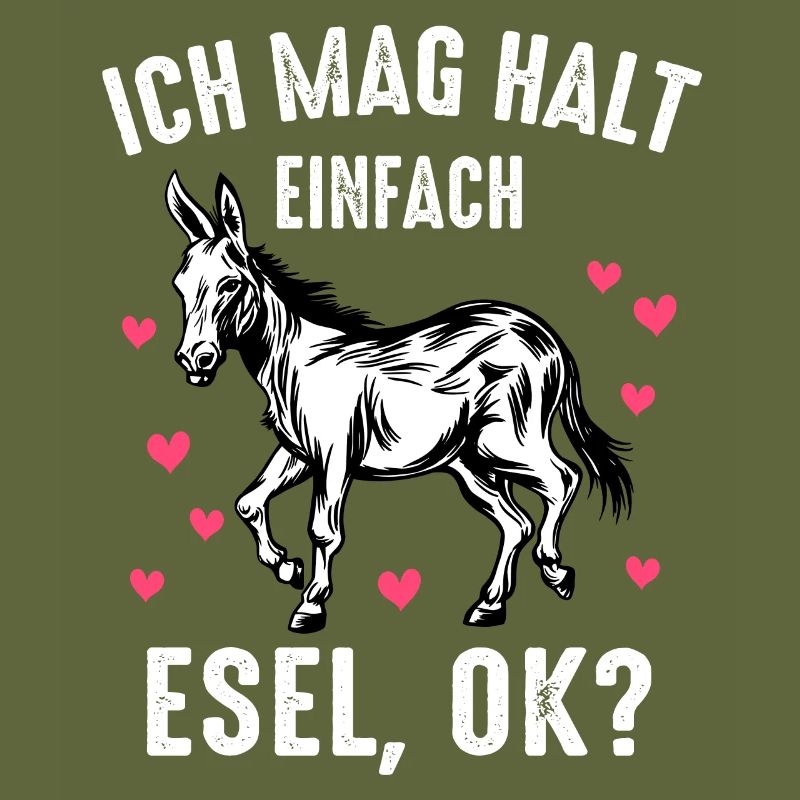 Esel Eselchen Maultier Muli