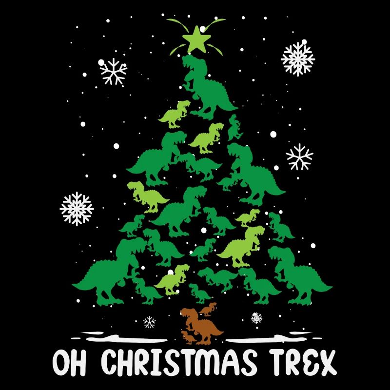 Dinosaur Christmas Tree T-Rex Christmas