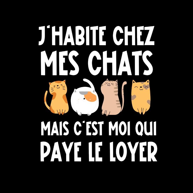 j'habite chez mes chats