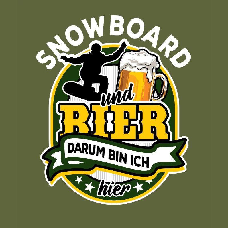 Snowboard & Bier - darum bin ich hier