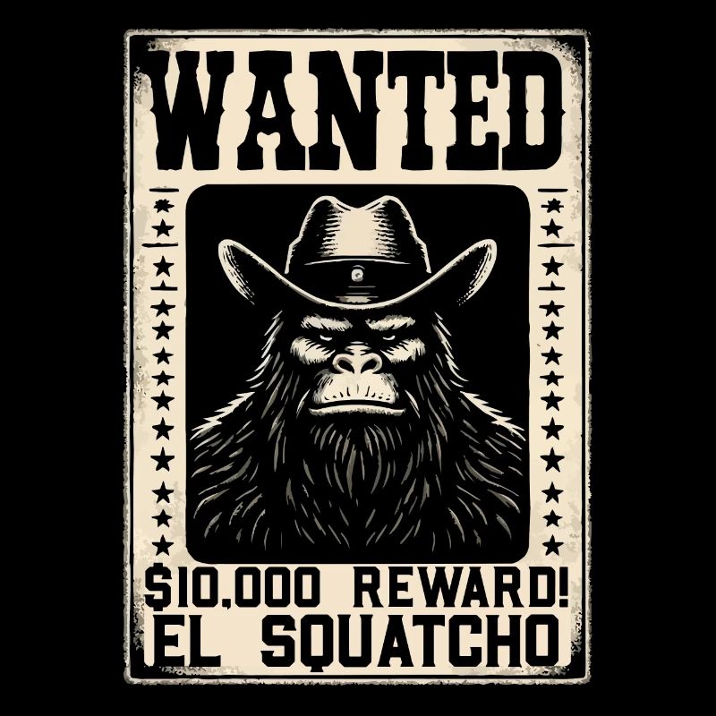 Western Bigfoot Lover Sasquatch Yeti