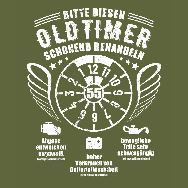 Oldtimer schonend behandeln - 55. Geburtstag